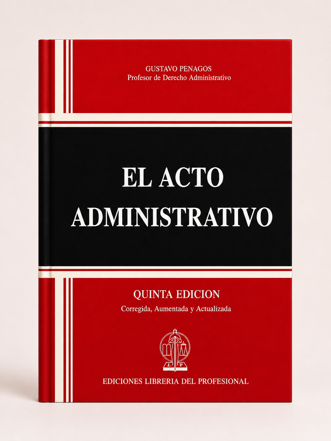 Portada variante de El Acto Administrativo, quinta edicion