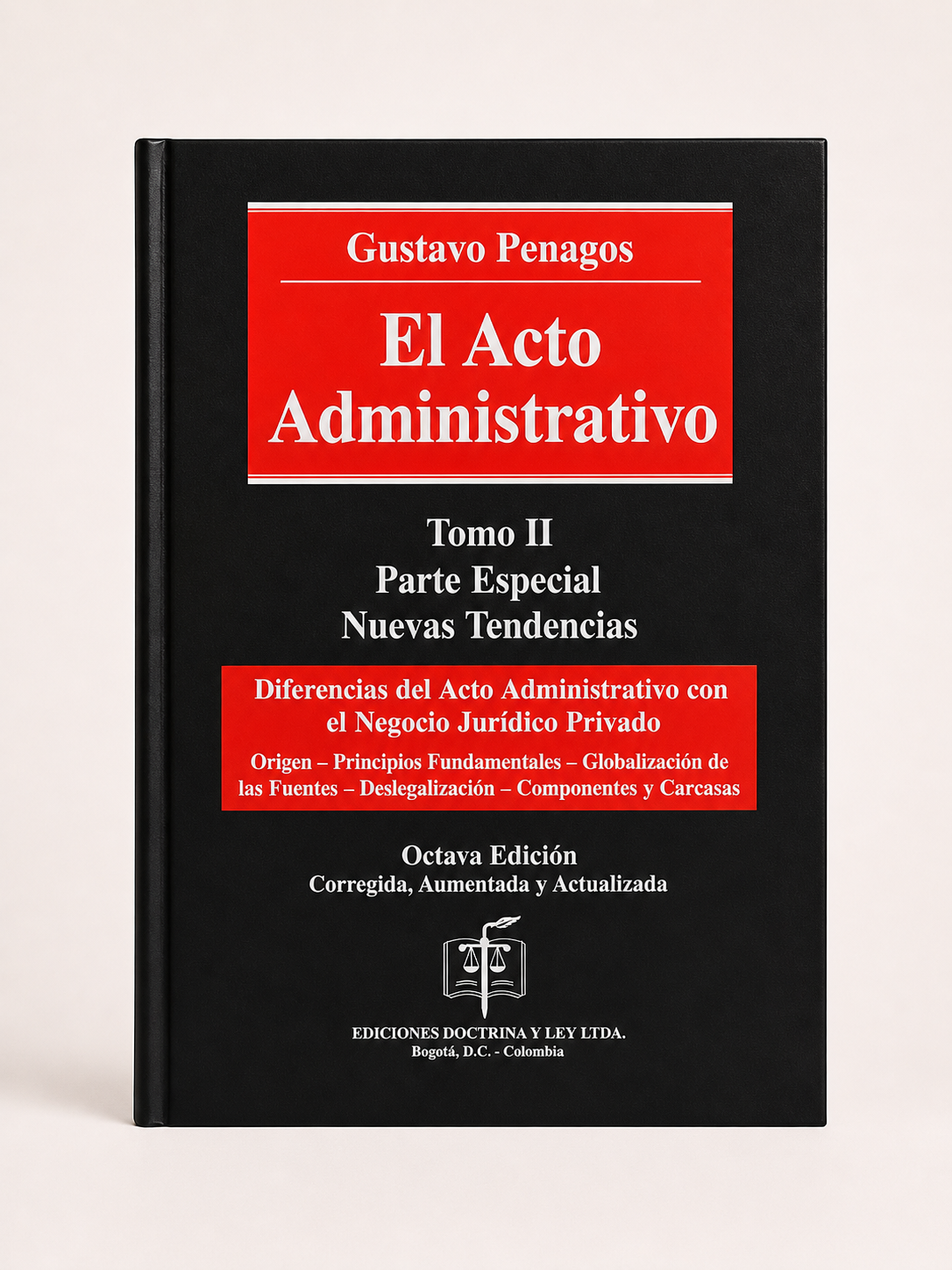 Portada de El Acto Administrativo Tomo II, octava edicion