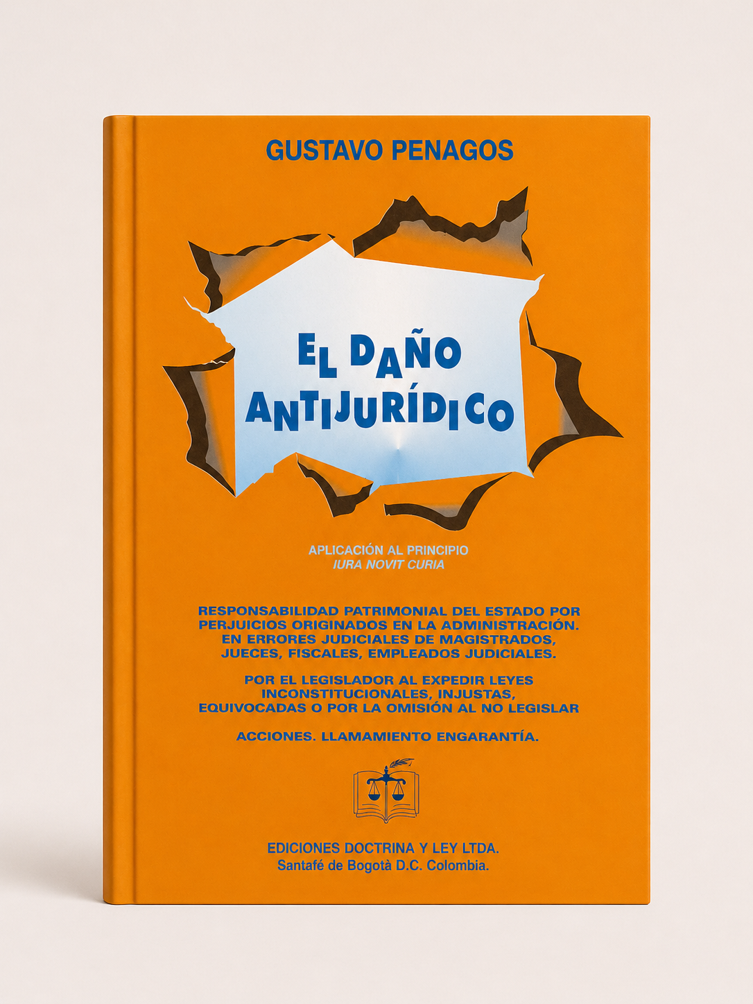 Portada de El dano antijuridico
