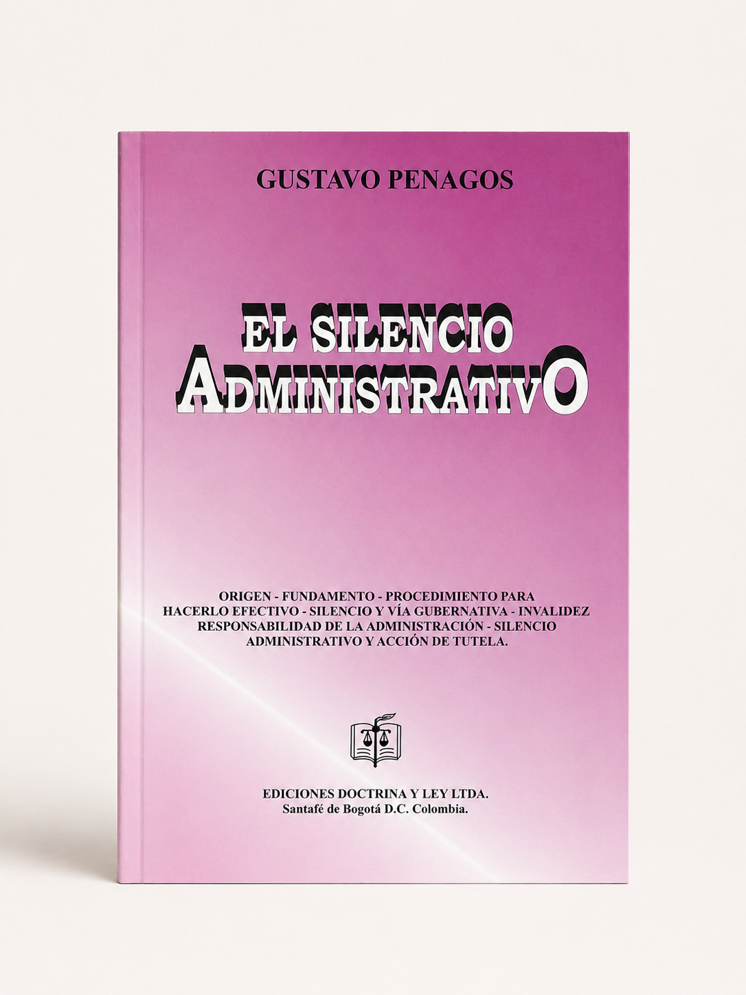 Portada de El silencio administrativo, primera edicion