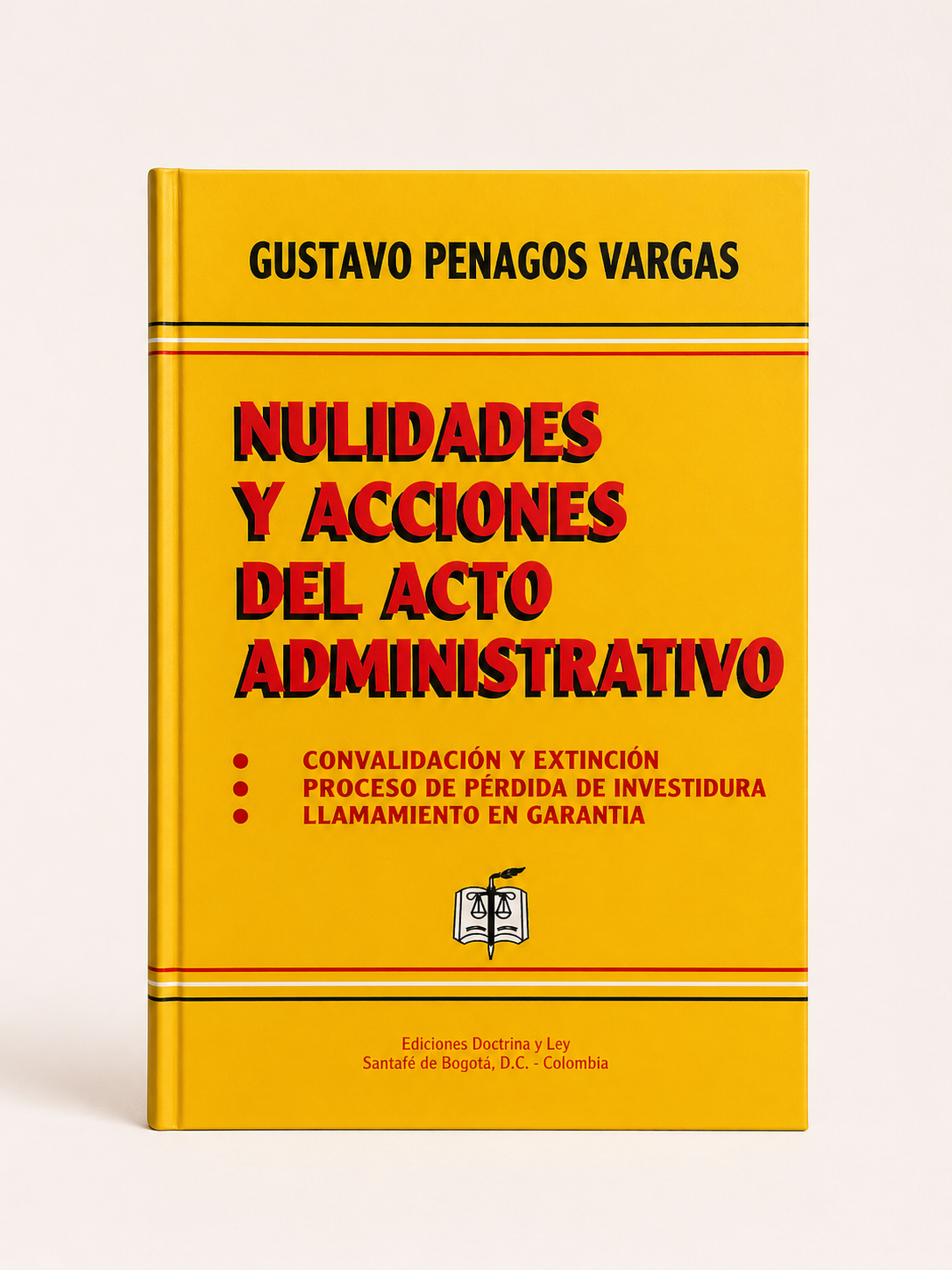 Portada de Nulidades y acciones del acto administrativo