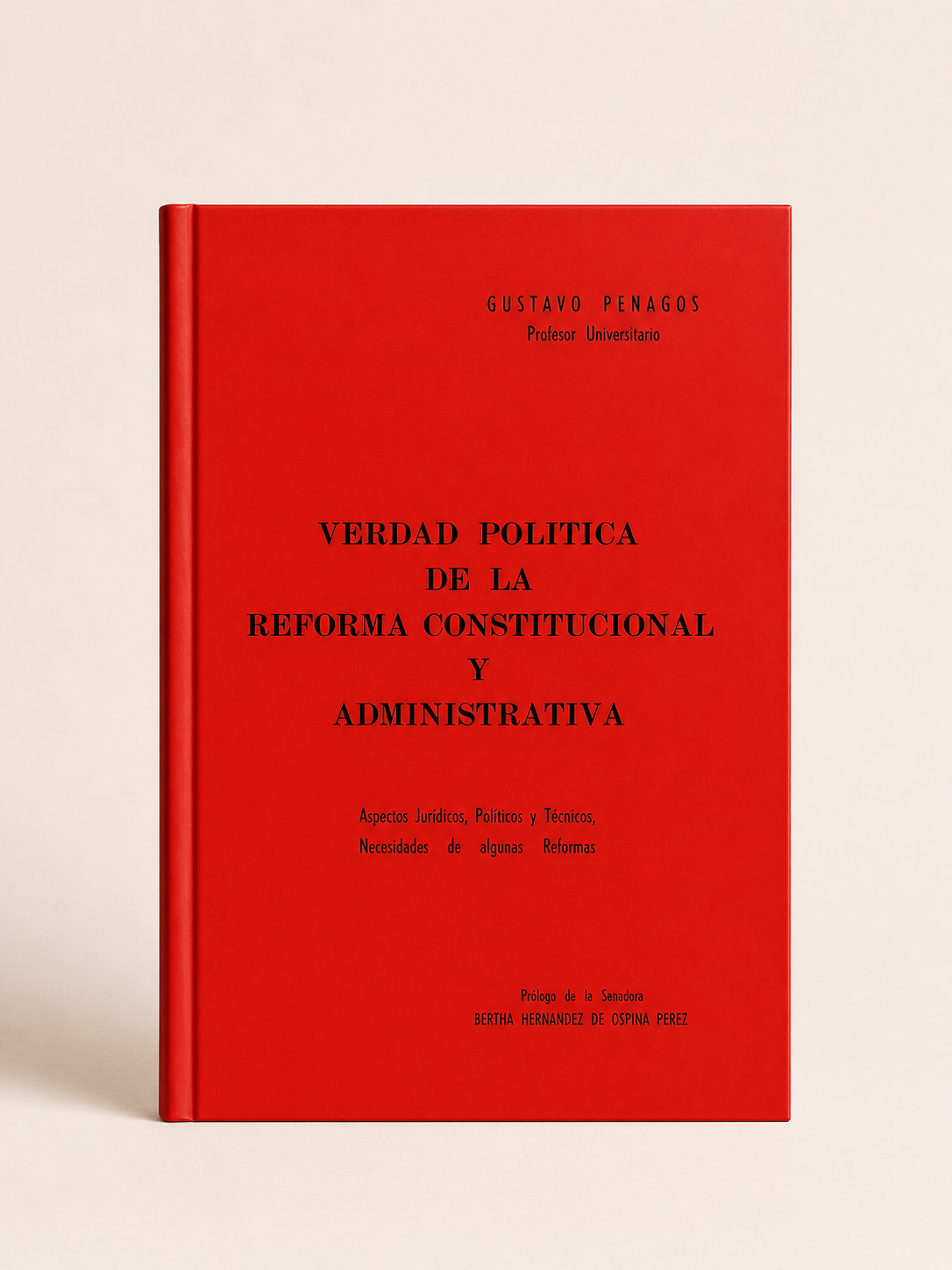 Portada de Verdad politica de la reforma constitucional y administrativa